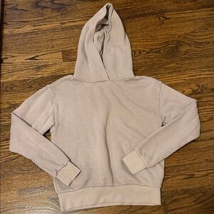 perfectwhitetee Plush-Lined Sweatshirt - Dusty Mauve